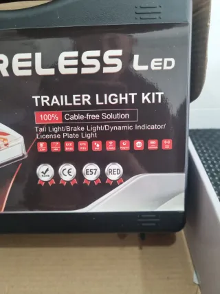 Kit Luces LED Inalambricas Remolque Aohewei