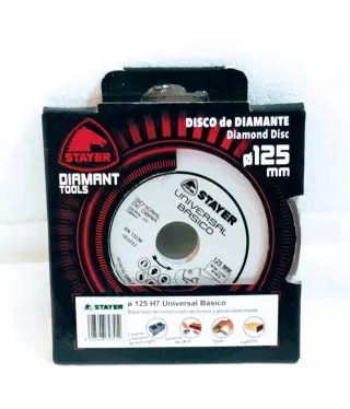 Disco Diamante Stayer 125mm Universal Básico