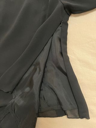 Blusa fiesta negra de Nicchi