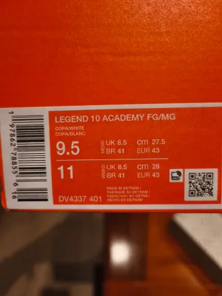 Botas de fútbol Nike Tiempo Talla 43