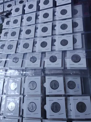 Monedas 5 y 10 céntimos 1940-1953