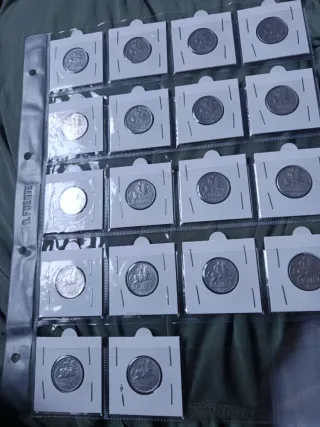 Monedas 5 y 10 céntimos 1940-1953