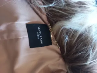 Chaquetón de pelo sintético