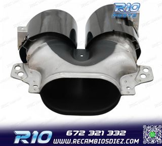 COLAS DE ESCAPE MERCEDES GLE W167 19- LOOK GLE53 NEGRO