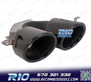 COLAS DE ESCAPE MERCEDES GLE W167 19- LOOK GLE53 NEGRO