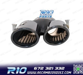 COLAS DE ESCAPE MERCEDES GLE W167 19- LOOK GLE53 NEGRO