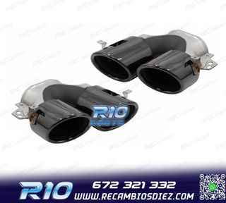 COLAS DE ESCAPE MERCEDES GLE W167 19- LOOK GLE53 NEGRO