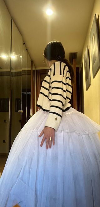 Cancán Fallera 70-75cm cintura 90cm altura