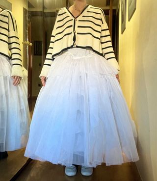 Cancán Fallera 70-75cm cintura 90cm altura