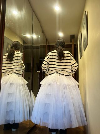 Cancán Fallera 70-75cm cintura 90cm altura