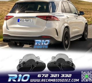 COLAS DE ESCAPE MERCEDES GLE W167 19- LOOK GLE63 NEGRO