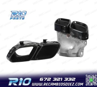 COLAS DE ESCAPE MERCEDES GLE W167 19- LOOK GLE63 NEGRO