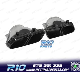 COLAS DE ESCAPE MERCEDES GLE W167 19- LOOK GLE63 NEGRO