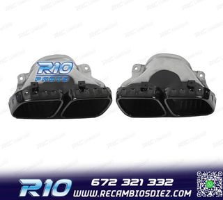 COLAS DE ESCAPE MERCEDES GLE W167 19- LOOK GLE63 NEGRO