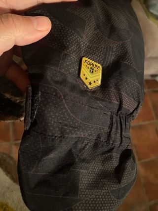 Abrigo negro talla L