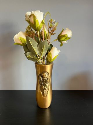 Vasetto in Bronzo per Cimitero porta orchidee