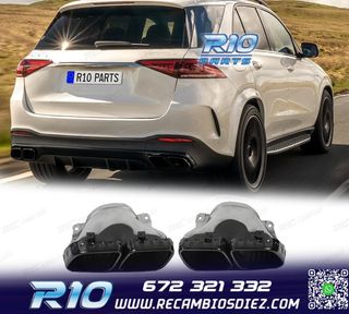 COLAS DE ESCAPE MERCEDES GLE W167 19- LOOK GLE63 NEGRO