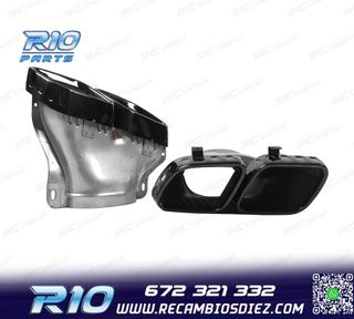 COLAS DE ESCAPE MERCEDES GLE W167 19- LOOK GLE63 NEGRO