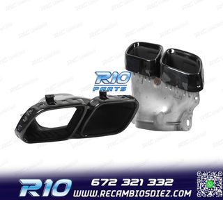 COLAS DE ESCAPE MERCEDES GLE W167 19- LOOK GLE63 NEGRO