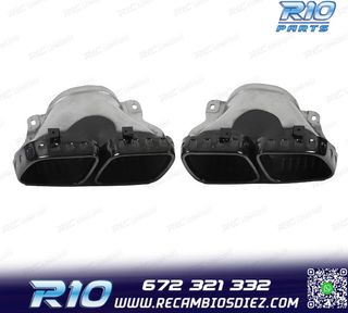 COLAS DE ESCAPE MERCEDES GLE W167 19- LOOK GLE63 NEGRO