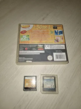 Lote 2 juegos Nintendo DS: Mr. Slime Jr. y Brain T
