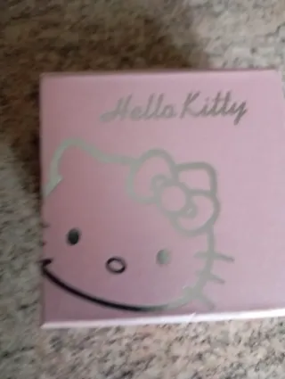 Orologio Hello Kitty Rettangolare Rosa e Argento