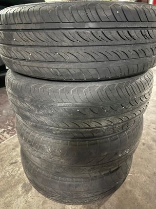 4 Llantas Hierro con Neumáticos 175/70/14