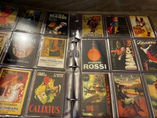 Lote 10 álbumes calendarios bolsillo