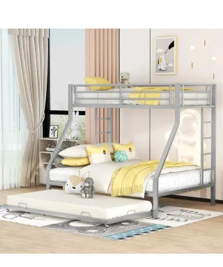 Litera Matrimonial Metálica Gris