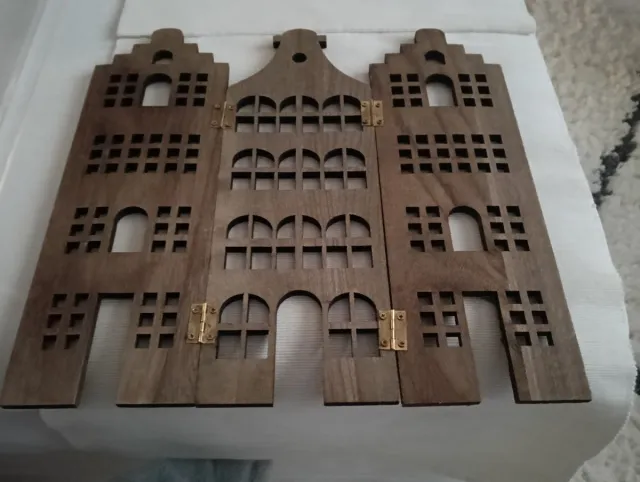 Fondo para pesebre de madera