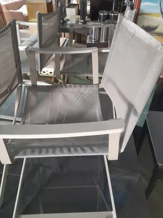 2 Sedie da Campeggio Pieghevoli Grigie, Unità 20€