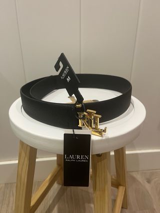 Cinturón Piel Ralph Lauren Negro