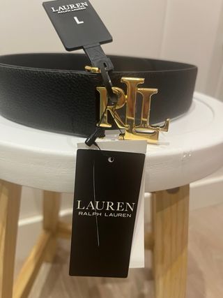 Cinturón Piel Ralph Lauren Negro