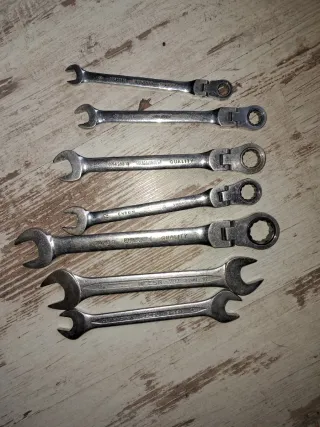 5 Llaves Fijas Wurt Combinables