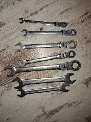 5 Llaves Fijas Wurt Combinables