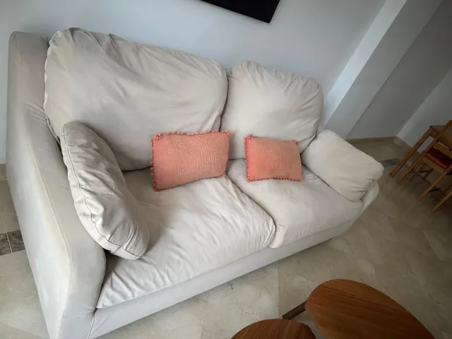 Divano a 2 posti beige