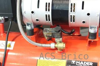Compresor Aire Silencioso 24 L - 0,75 Hp - 09368 - Mader