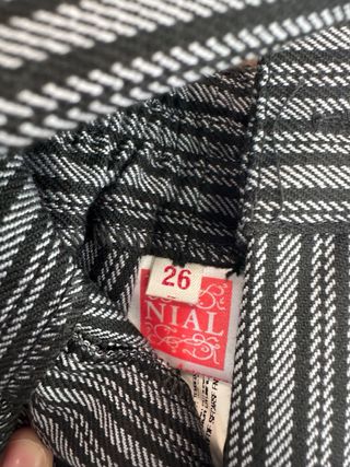 Pantaloni da fallero per neonati a righe