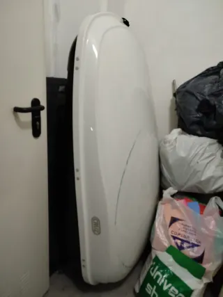 Cofre portaequipajes Cruz 450L Blanco