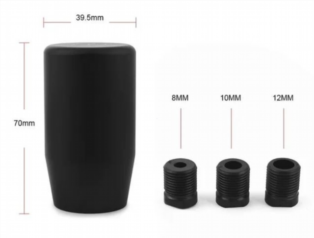 Pomo palanca cambios universal 5 velocidades