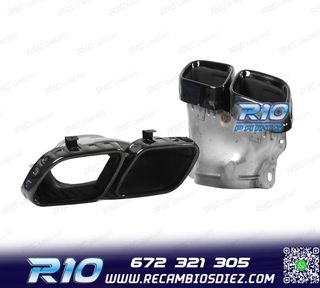 COLAS DE ESCAPE MERCEDES GLE W167 19- LOOK GLE63 NEGRO