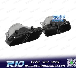 COLAS DE ESCAPE MERCEDES GLE W167 19- LOOK GLE63 NEGRO