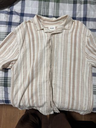 Camisa Pull&Bear manga corta rayas
