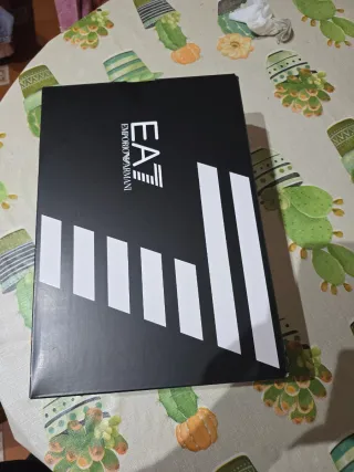 Zapatillas Emporio Armani Azul/Blanco Originales