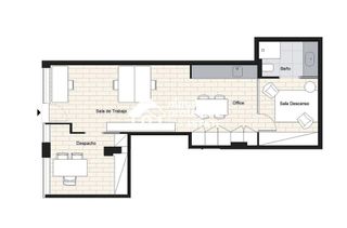 Oficina en venta en El Putxet i el Farró en Barcelona