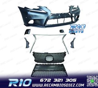 PARAGOLPES DELANTERO LEXUS IS 14- LOOK F SPORT PDC SRA