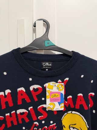 Jersey Navidad Los Simpson Mr. Plow Talla M