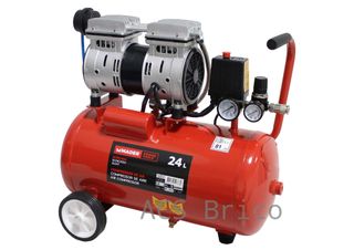 Compresor Aire Silencioso 24 L - 0,75 Hp - 09368 - Mader