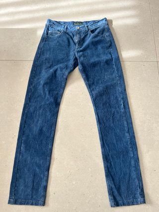 Pantaloni Fred Perry Uomo Blu