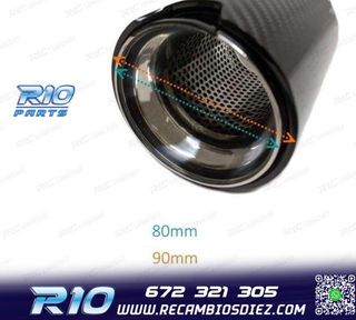 COLA ESCAPE BMW LOOK M CARBONO